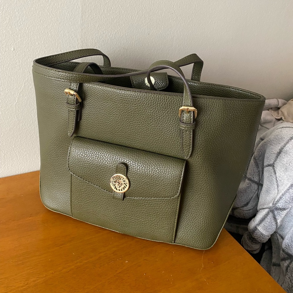 Forest green Anne Klein bag